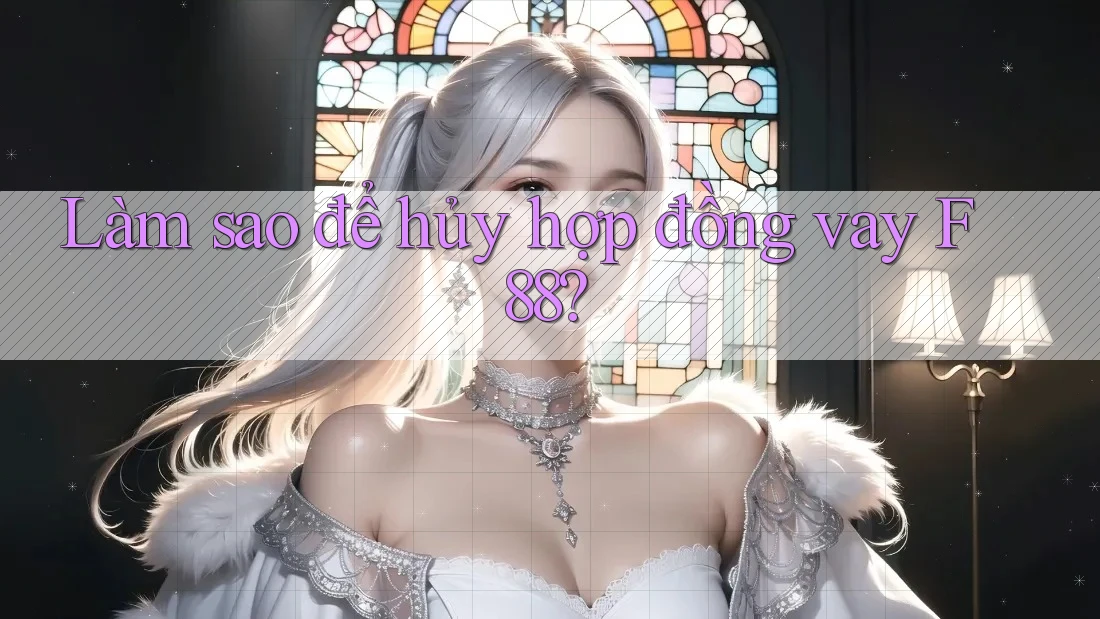 Làm sao để hủy hợp đồng vay F88?