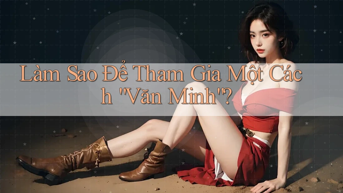 Làm Sao Để Tham Gia Một Cách “Văn Minh”? Làm Sao Để Tham Gia Một Cách “Văn Minh”?