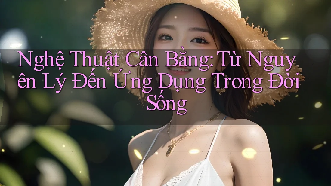 Nghệ Thuật Cân Bằng: Từ Nguyên Lý Đến Ứng Dụng Trong Đời Sống Nghệ Thuật Cân Bằng: Từ Nguyên Lý Đến Ứng Dụng Trong Đời Sống