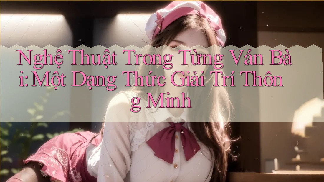 Nghệ Thuật Trong Từng Ván Bài: Một Dạng Thức Giải Trí Thông Minh