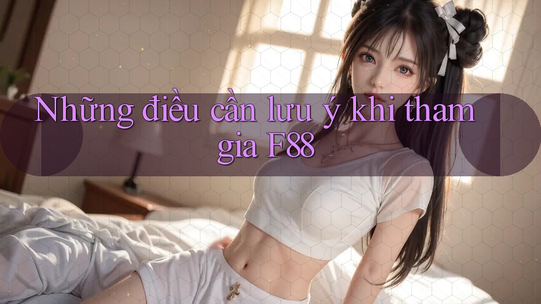 Những điều cần lưu ý khi tham gia F88
