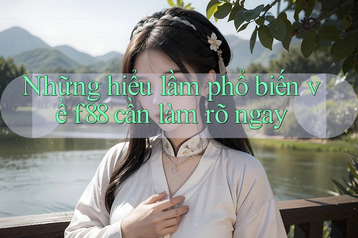 Những hiểu lầm phổ biến về f88 cần làm rõ ngay