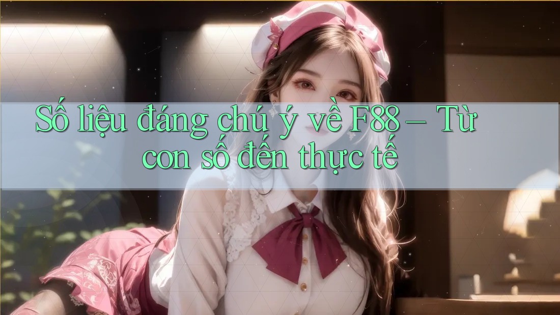 Số liệu đáng chú ý về F88 – Từ con số đến thực tế