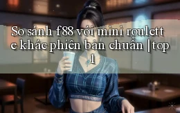 So sánh f88 với mini roulette khác phiên bản chuẩn top 1