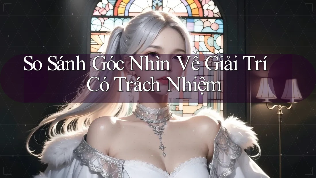 So Sánh Góc Nhìn Về Giải Trí Có Trách Nhiệm