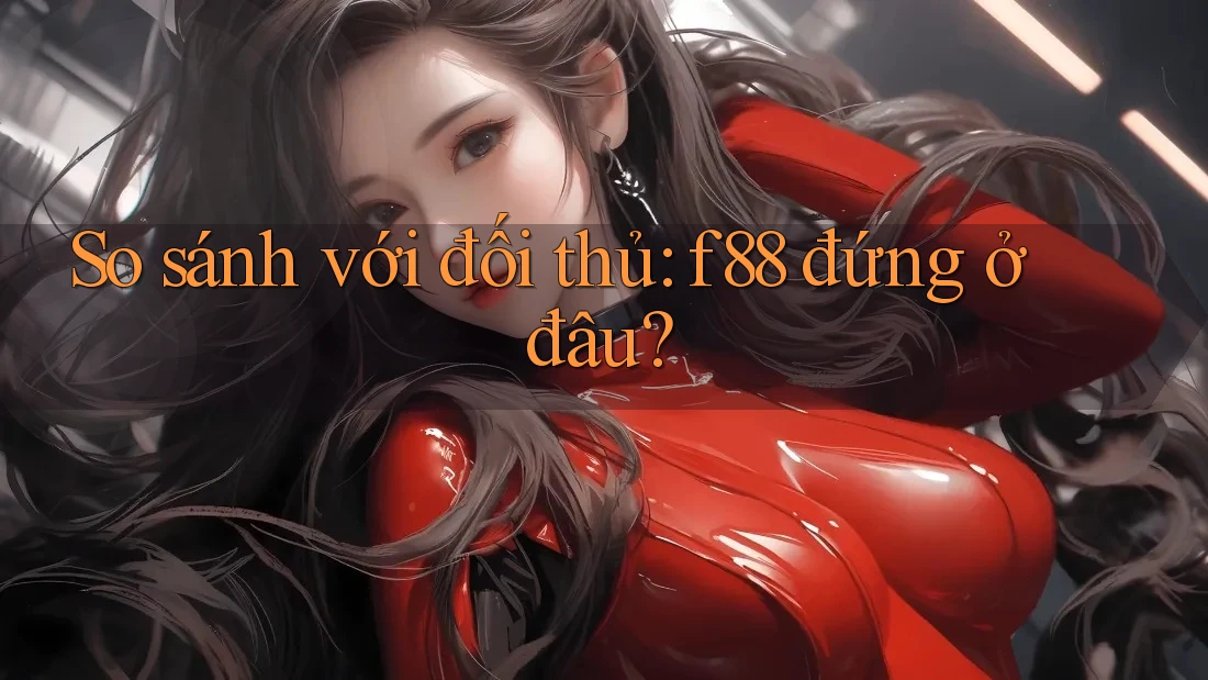 So sánh với đối thủ: f88 đứng ở đâu?
