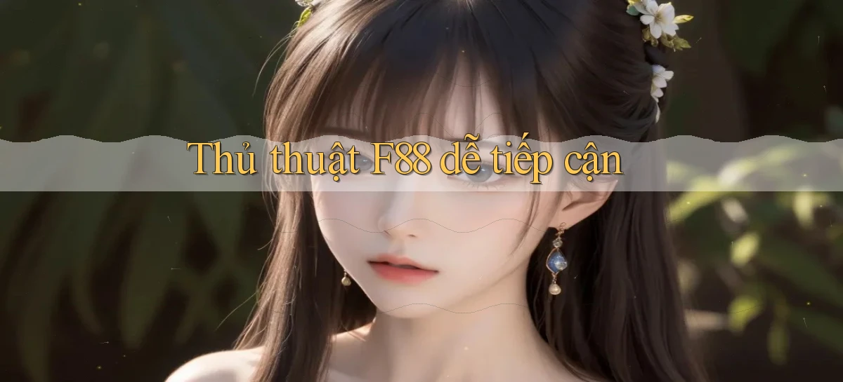 thủ thuật f88 dễ tiếp cận