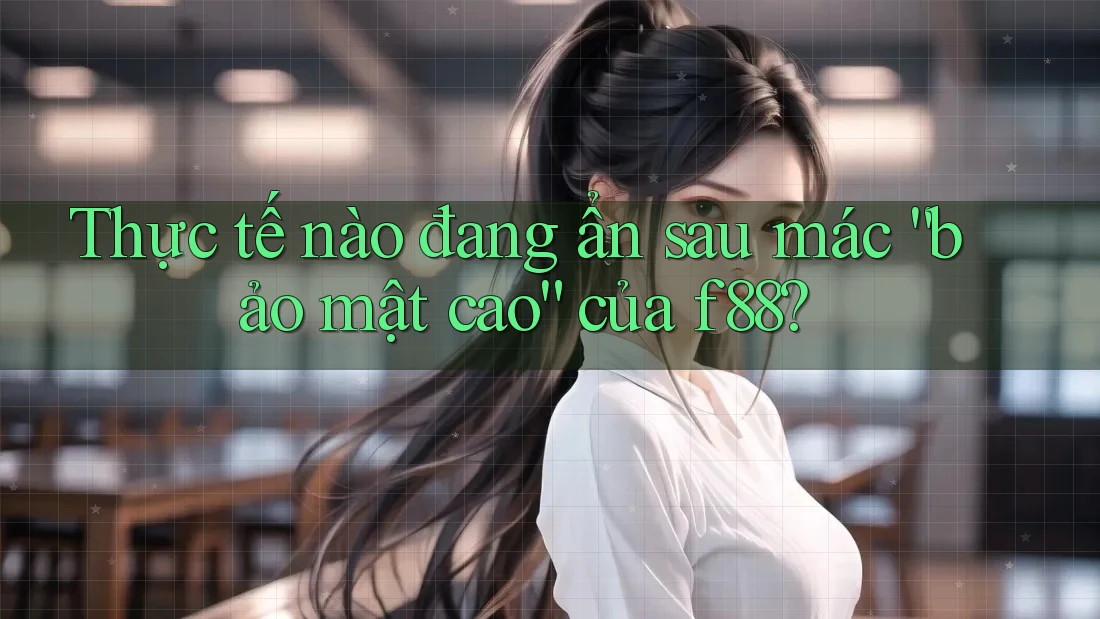 Thực tế nào đang ẩn sau mác “bảo mật cao” của f88? Thực tế nào đang ẩn sau mác “bảo mật cao” của f88?