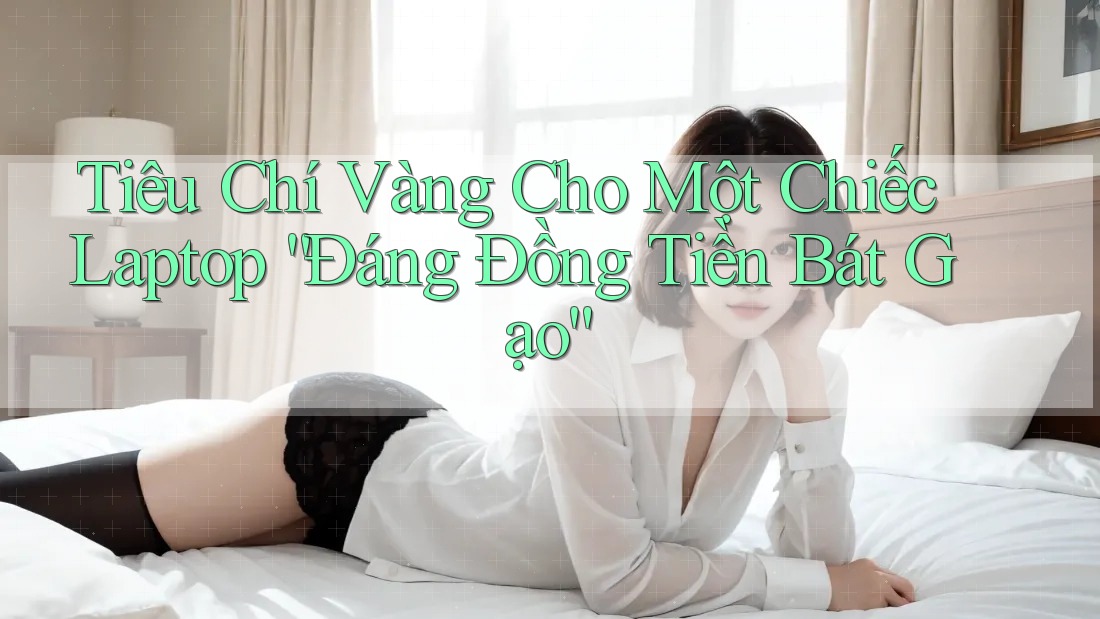 Tiêu Chí Vàng Cho Một Chiếc Laptop “Đáng Đồng Tiền Bát Gạo”