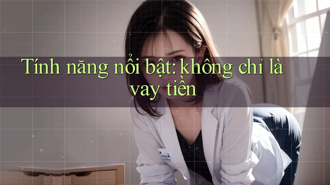 Tính năng nổi bật: không chỉ là vay tiền