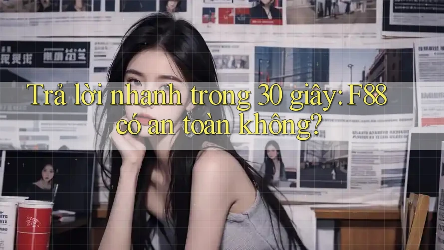Trả lời nhanh trong 30 giây: f88 có an toàn không? Trả lời nhanh trong 30 giây: f88 có an toàn không?