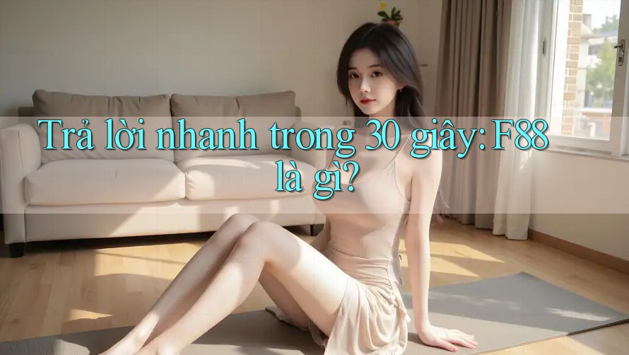 Trả lời nhanh trong 30 giây: f88 là gì?