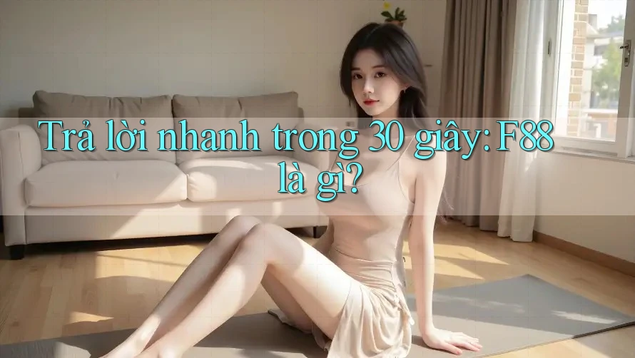 Trả lời nhanh trong 30 giây – f88 là gì?