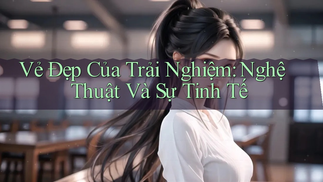 Vẻ Đẹp Của Trải Nghiệm: Nghệ Thuật Và Sự Tinh Tế