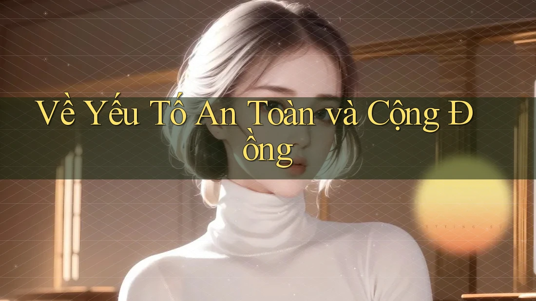 Về Yếu Tố An Toàn và Cộng Đồng Về Yếu Tố An Toàn và Cộng Đồng